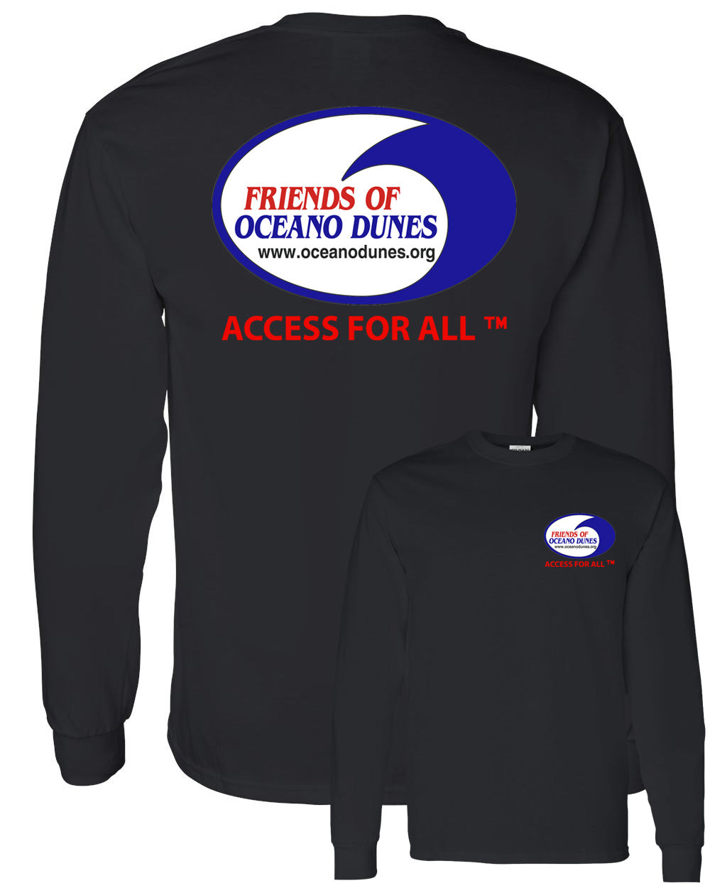 Friends of Oceano Dunes Long Sleeve T-shirt