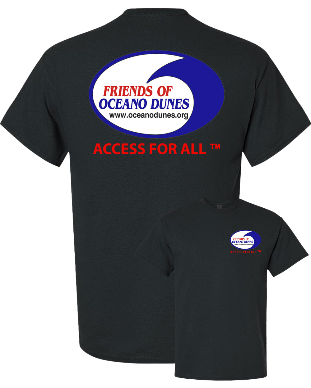 Friends of Oceano Dunes Short Sleeve T-shirt