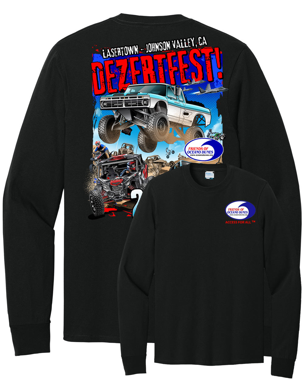 Dezertfest 2025 Long Sleeve T-shirt