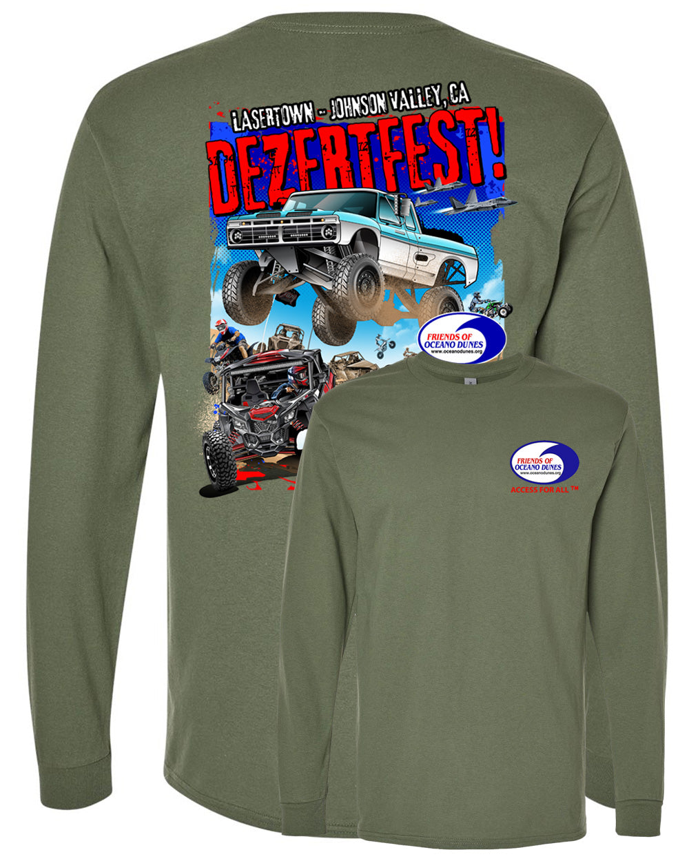 Dezertfest 2025 Long Sleeve T-shirt