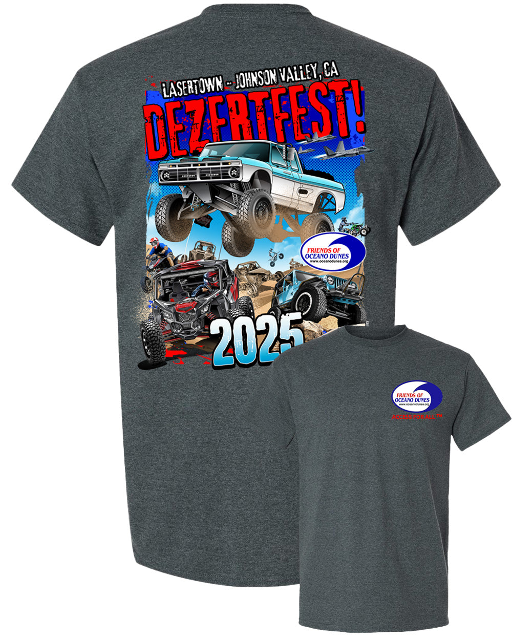 Dezertfest 2025 Short Sleeve T-shirt