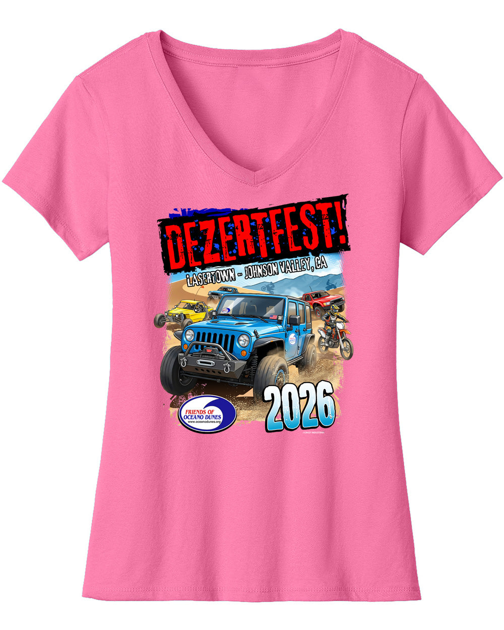 Dezertfest Women's V-Neck