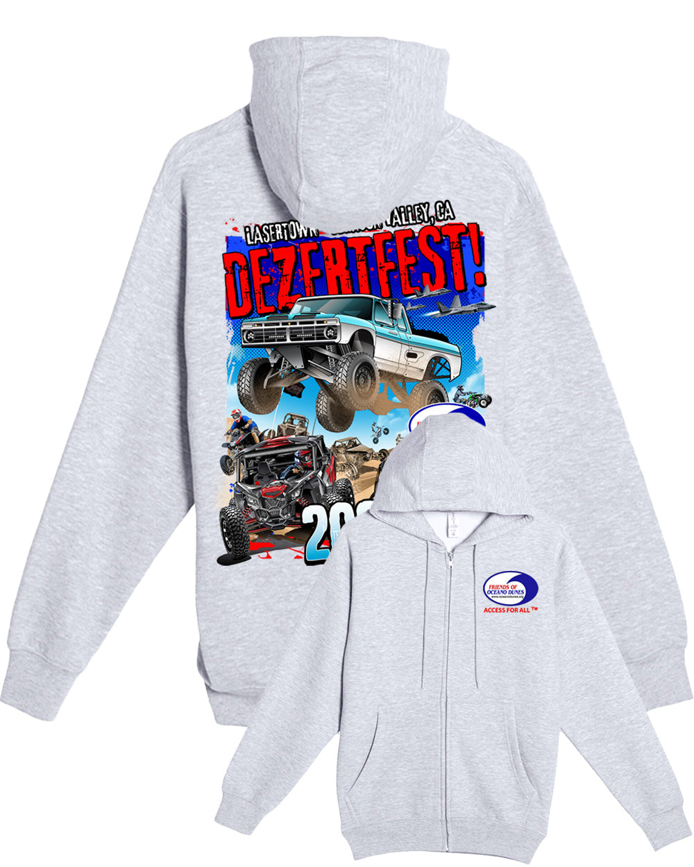 Dezertfest Zipper Hoodie