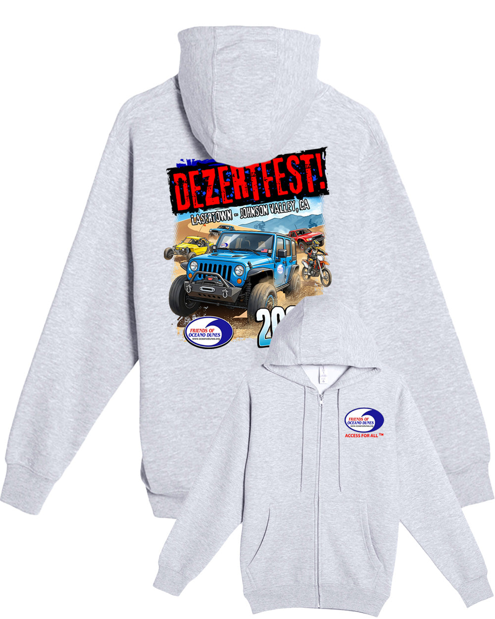 Dezertfest 2026 Zipper Hoodie